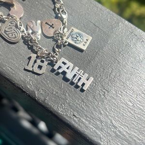 James Avery FAITH Charm